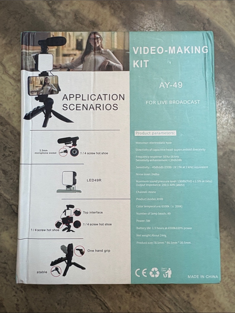 AY-49 Video-Making Kit by (unbranded) — Mint Green